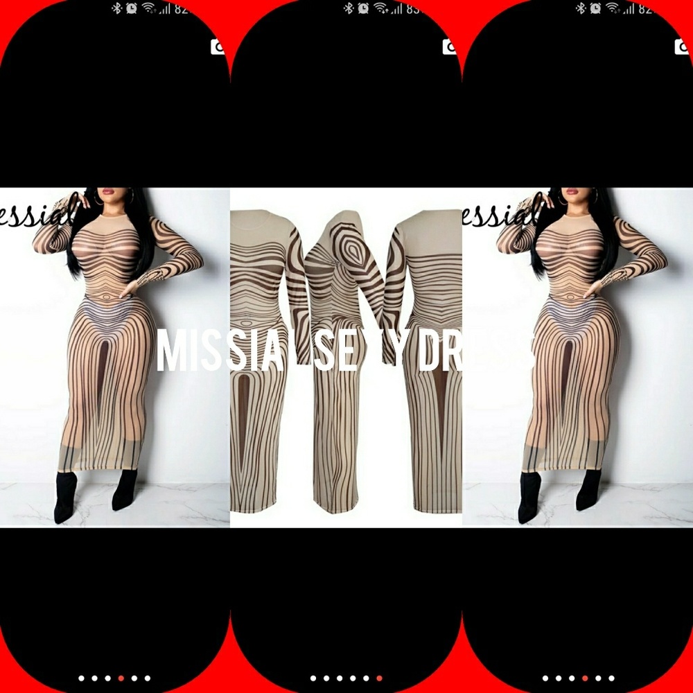MIESSIAL SEXY LONG SLEEVES  SIZE L